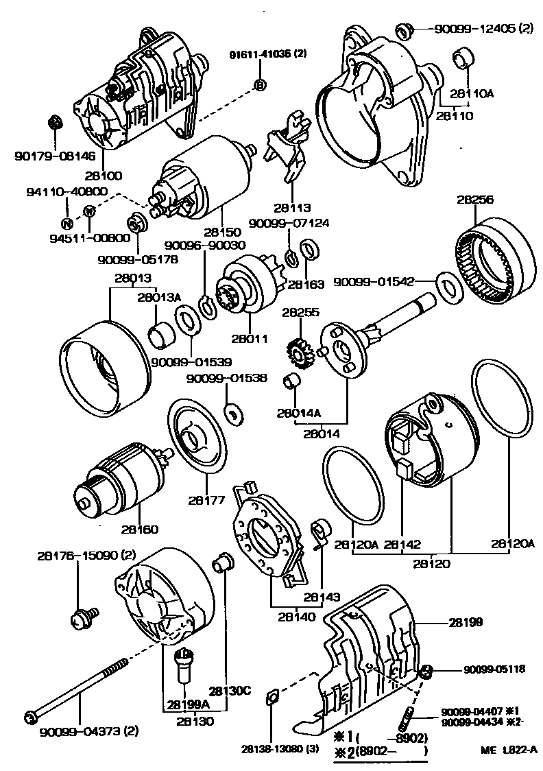 Parts diagram