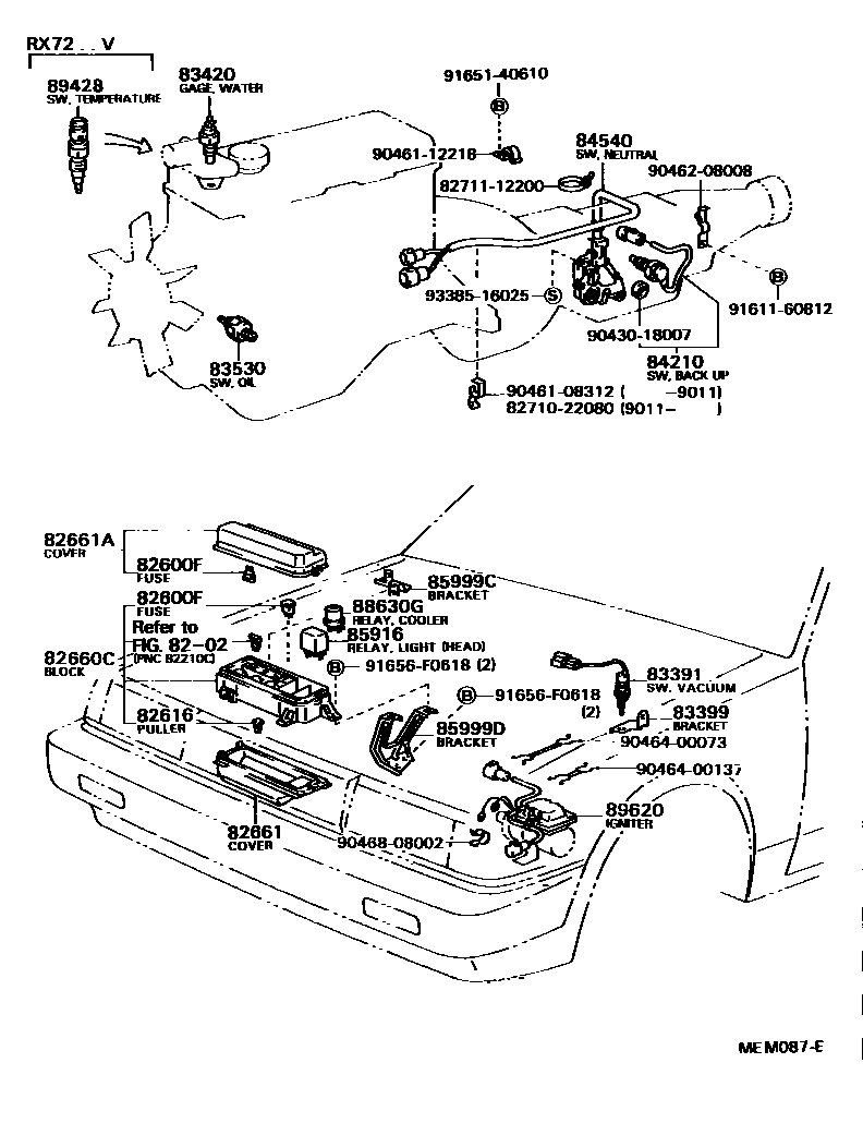 Parts diagram