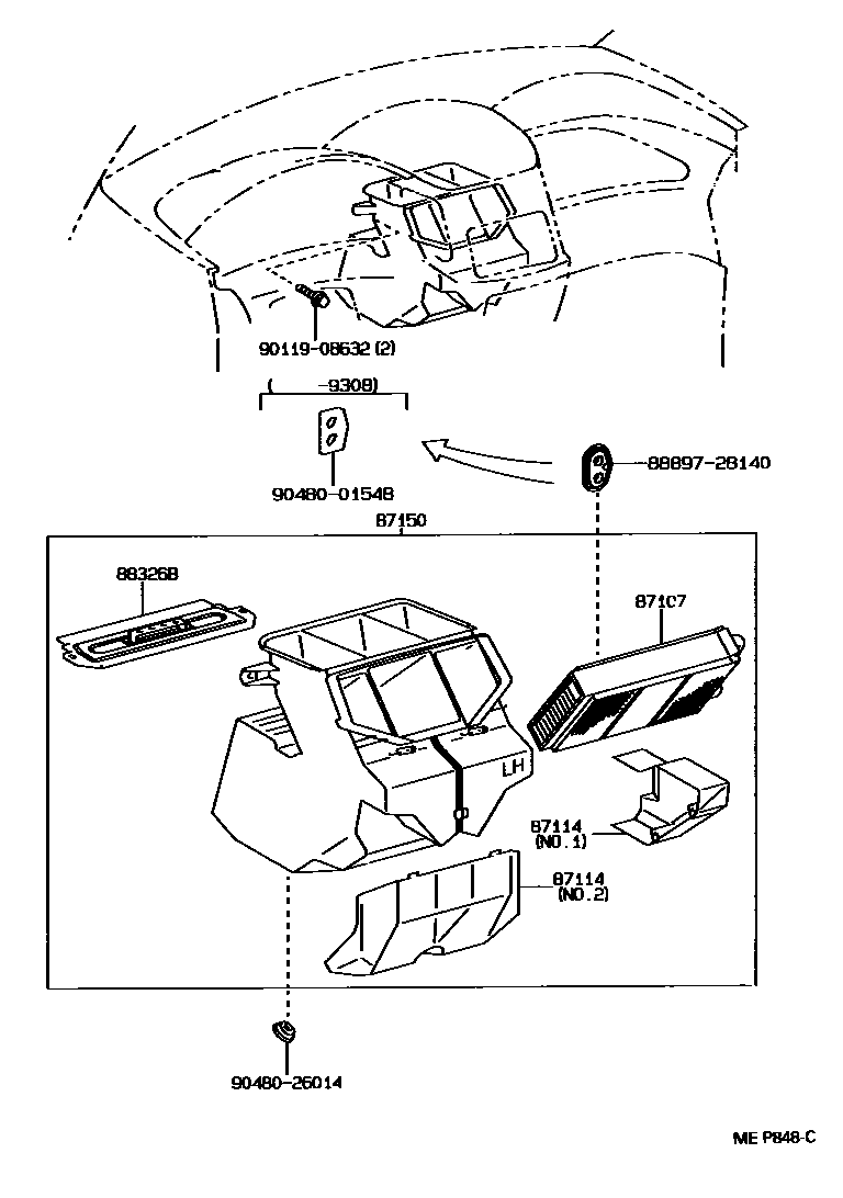 Parts diagram