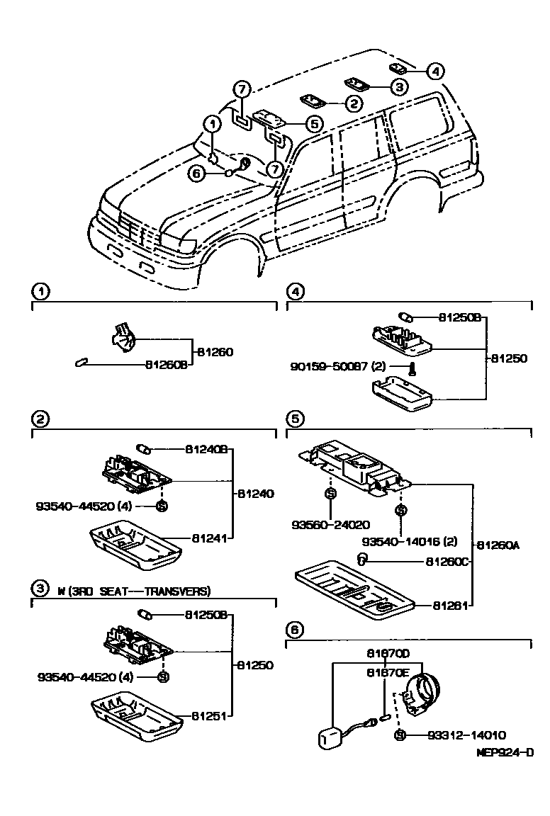 Parts diagram