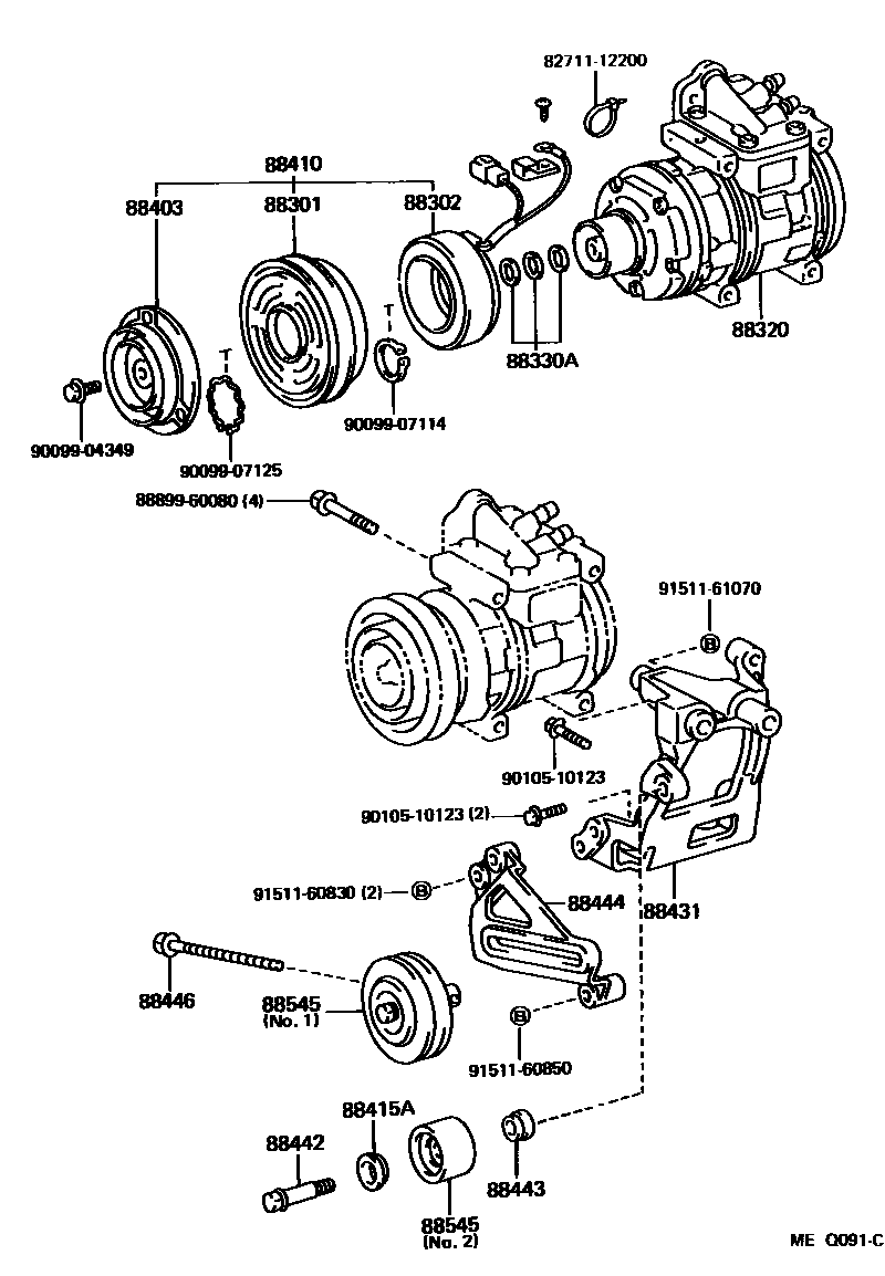 Parts diagram