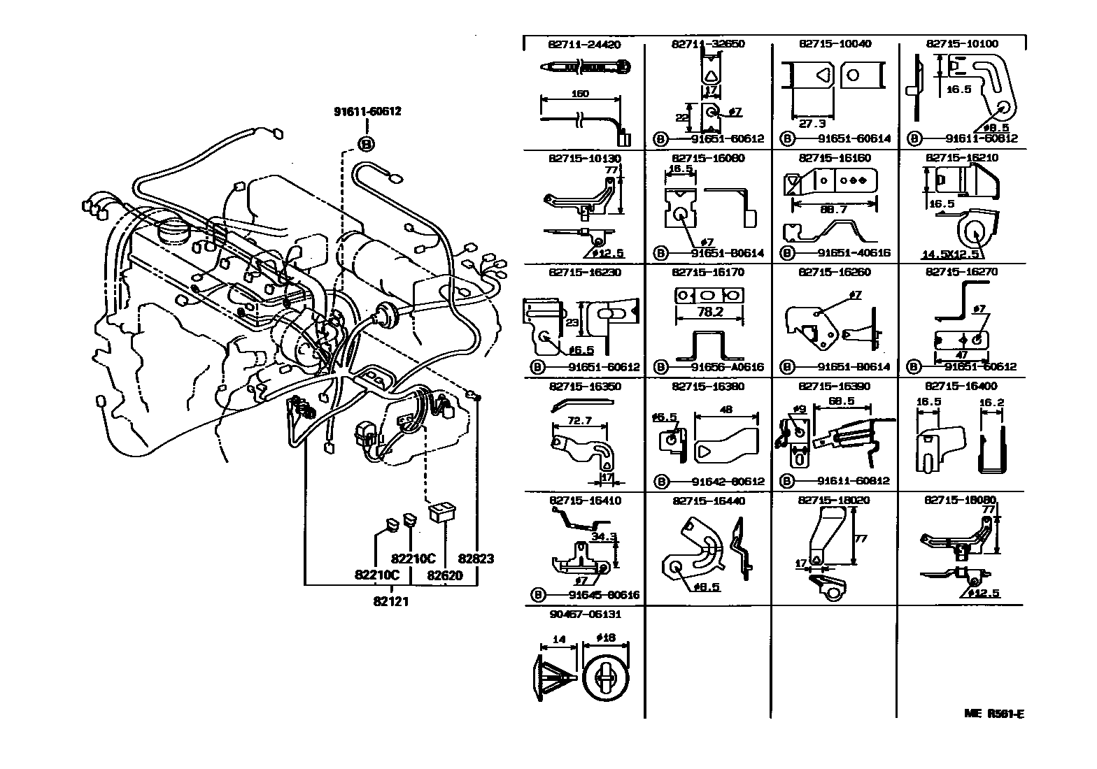 Parts diagram