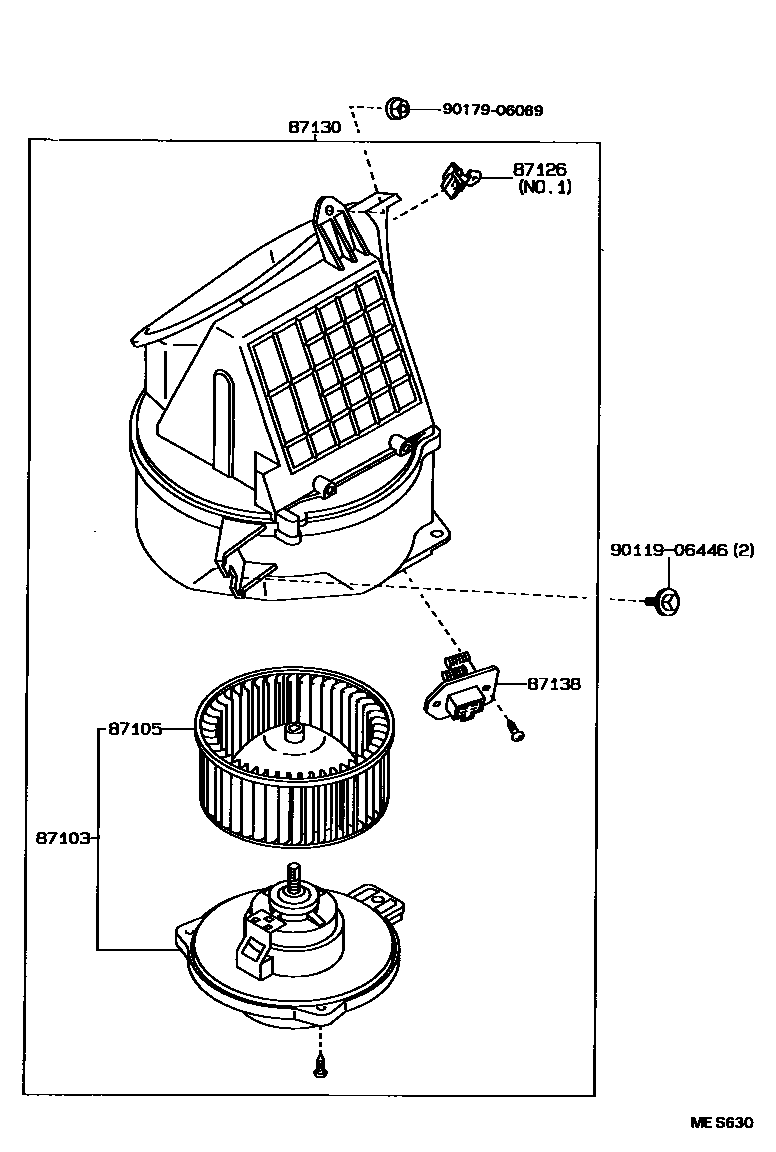 Parts diagram