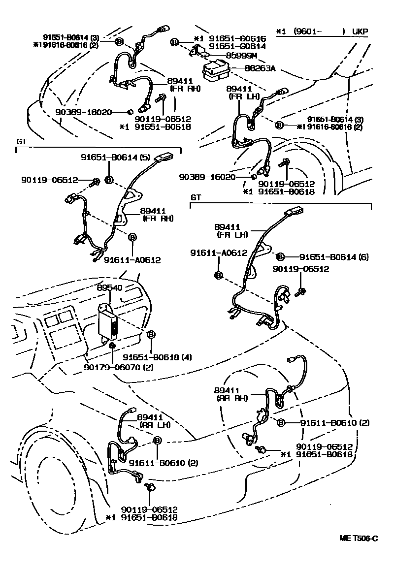 Parts diagram
