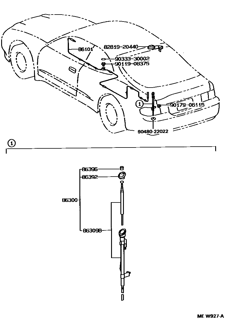 Parts diagram
