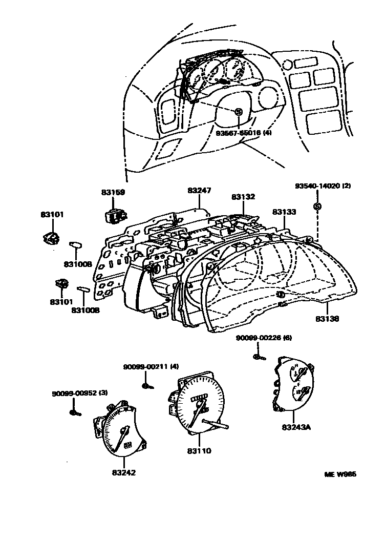 Parts diagram