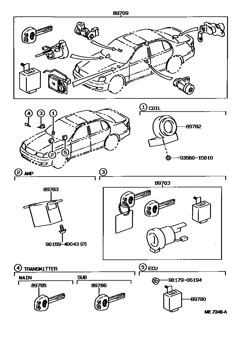 Parts diagram