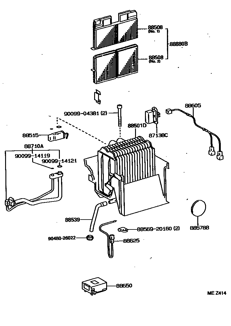 Parts diagram