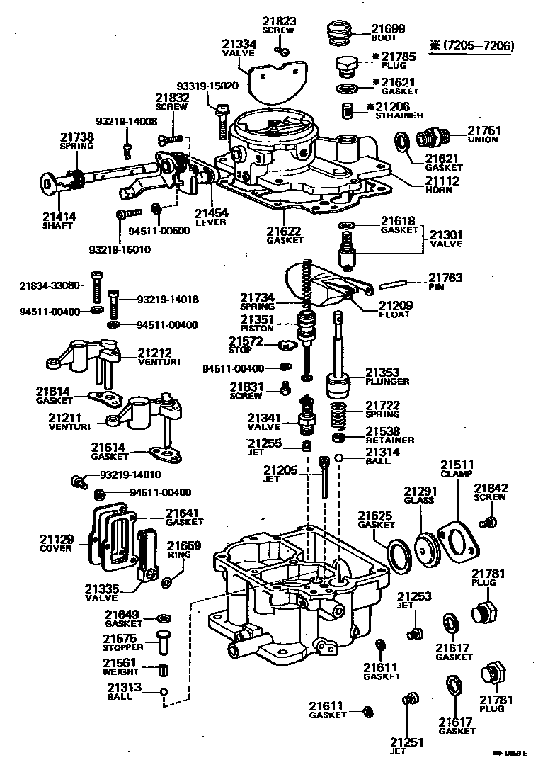 Parts diagram