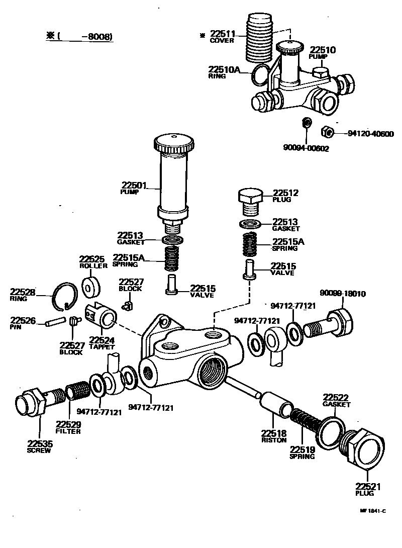 Parts diagram