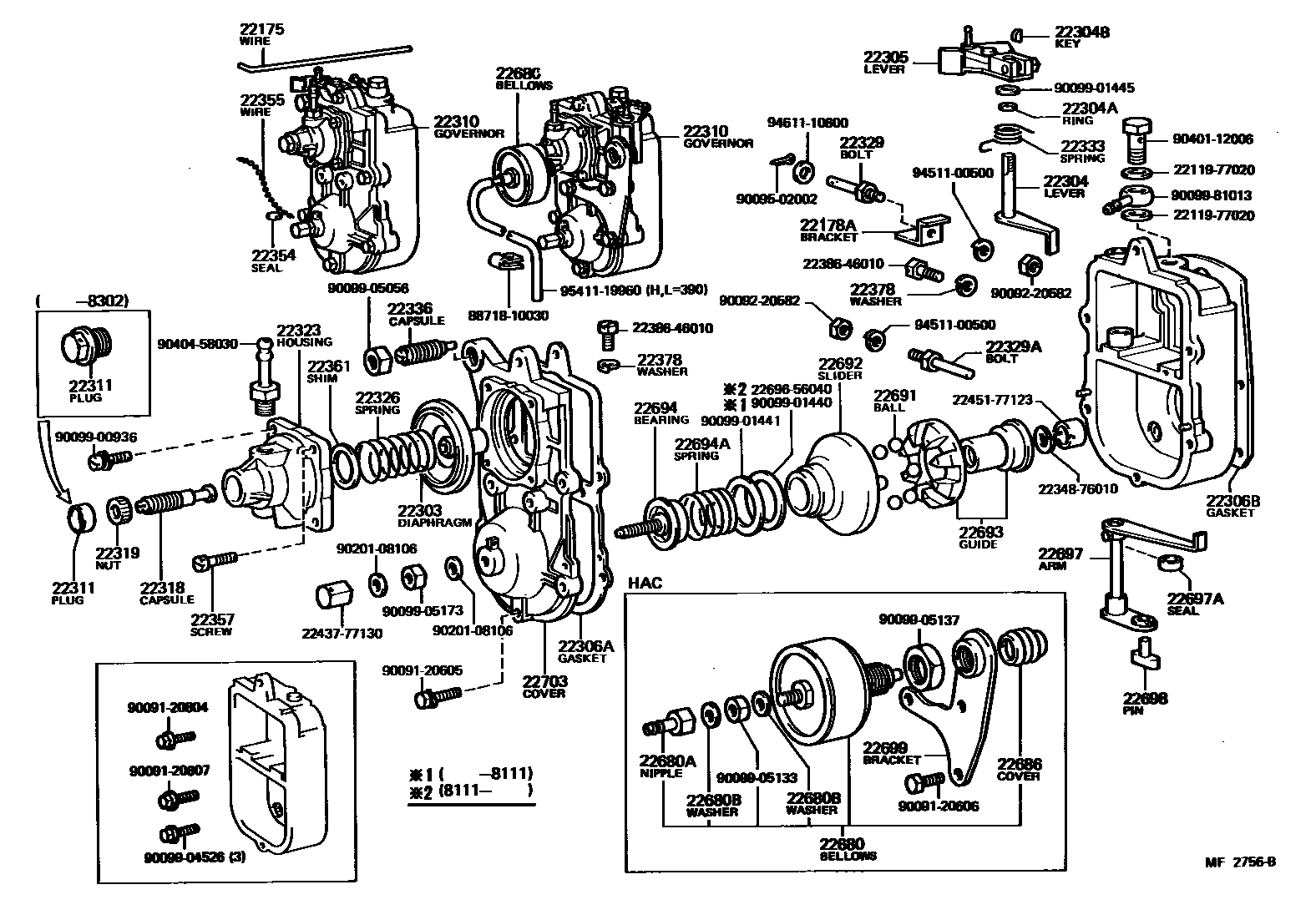 Parts diagram