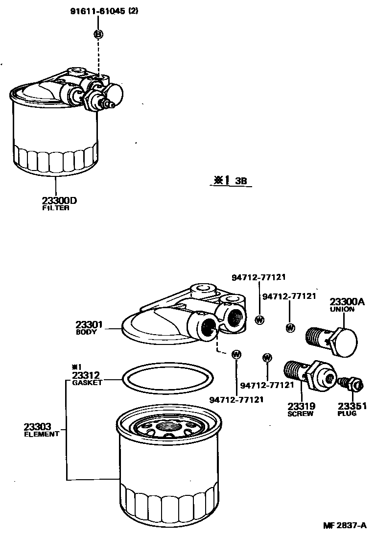 Parts diagram