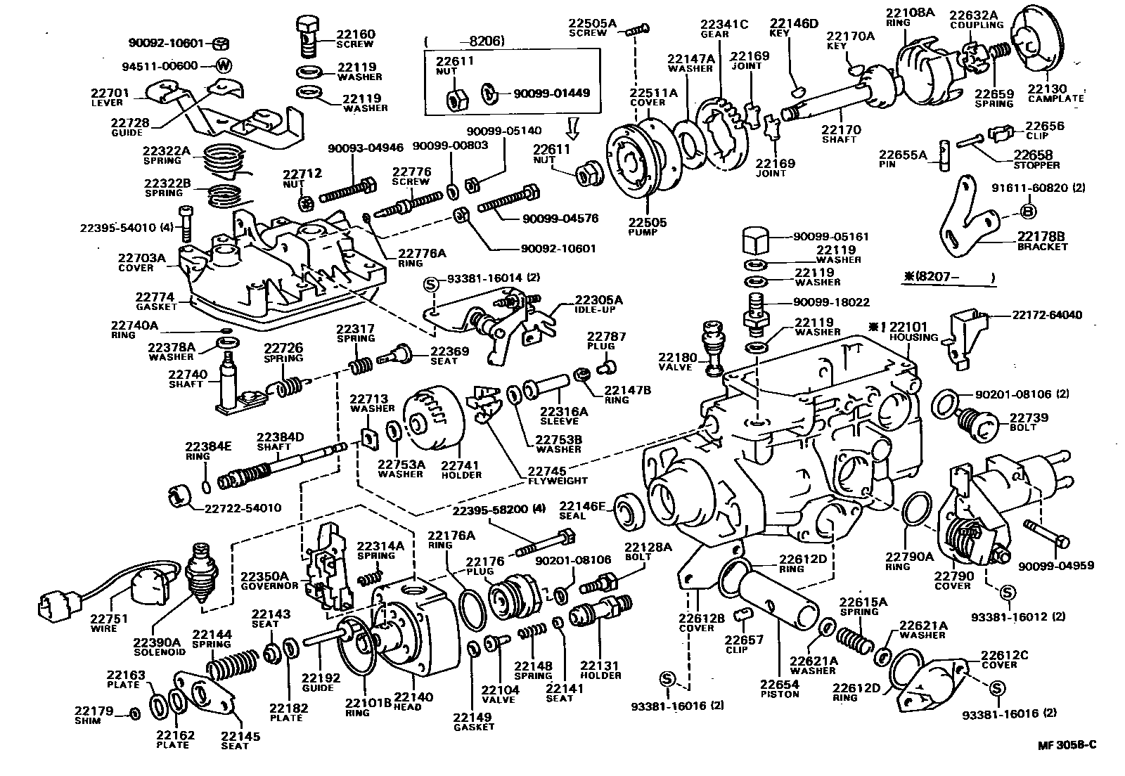 Parts diagram