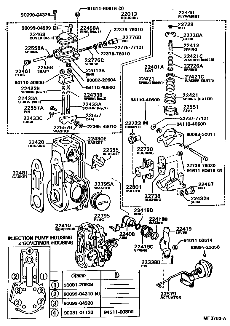 Parts diagram