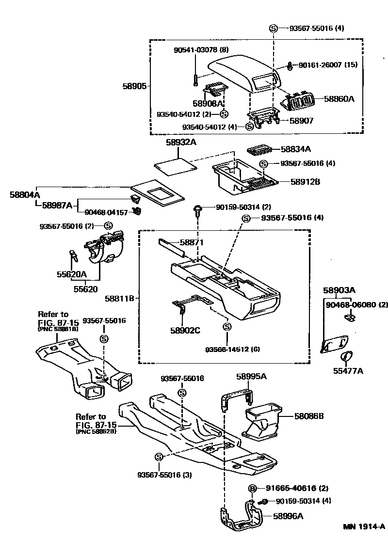 Parts diagram