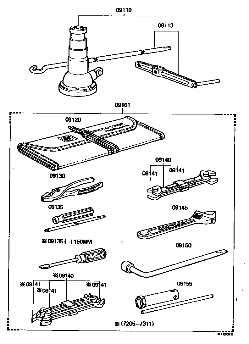 Parts diagram