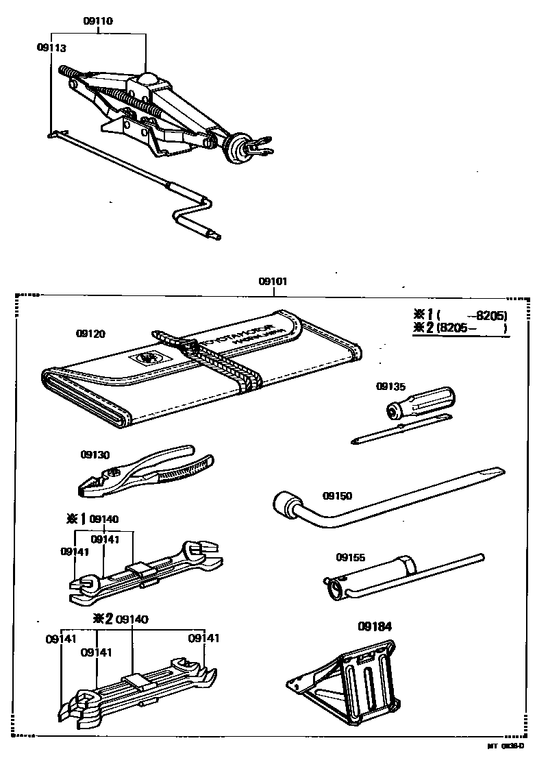 Parts diagram