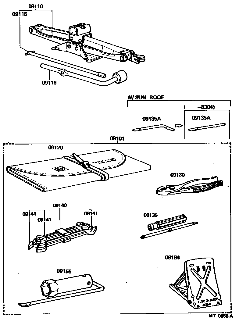 Parts diagram