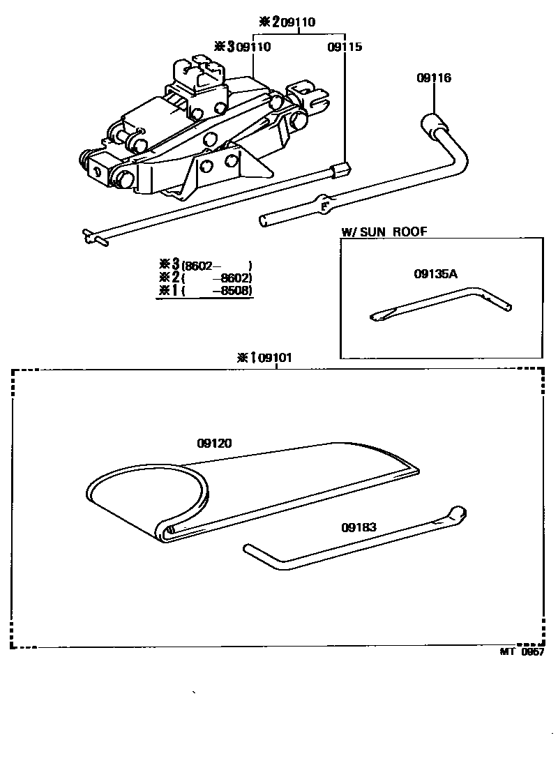 Parts diagram