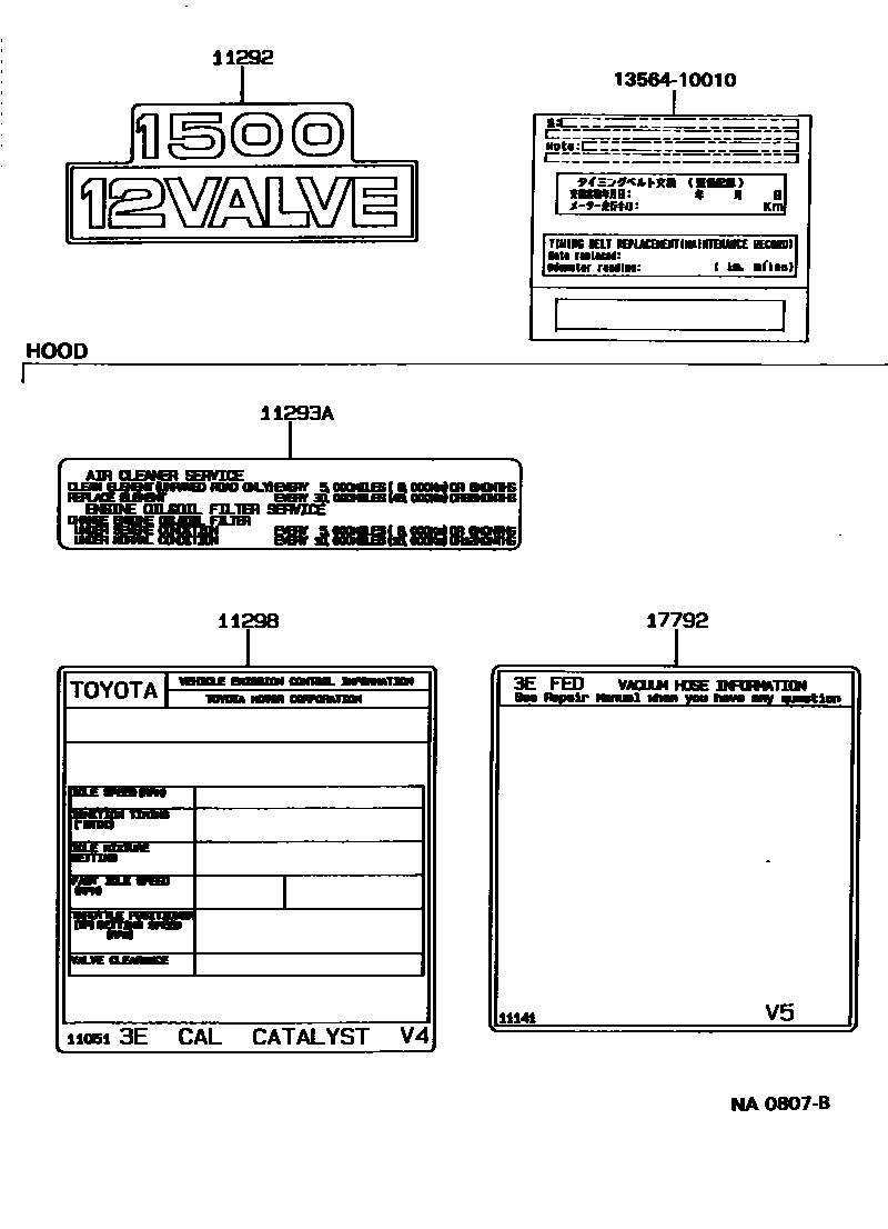 Parts diagram