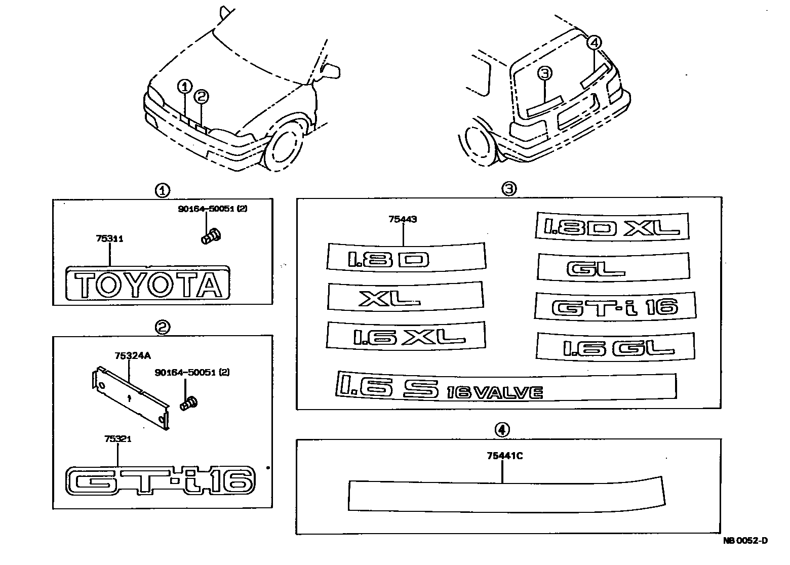 Parts diagram