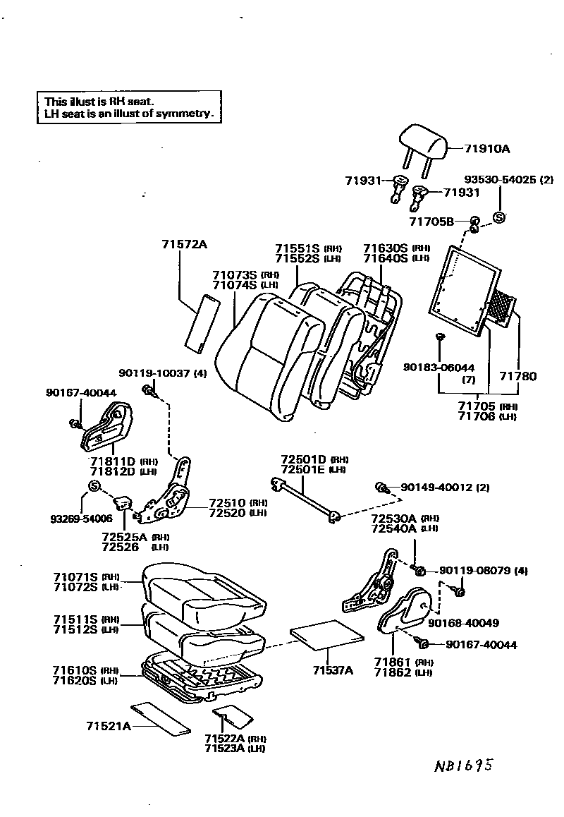 Parts diagram