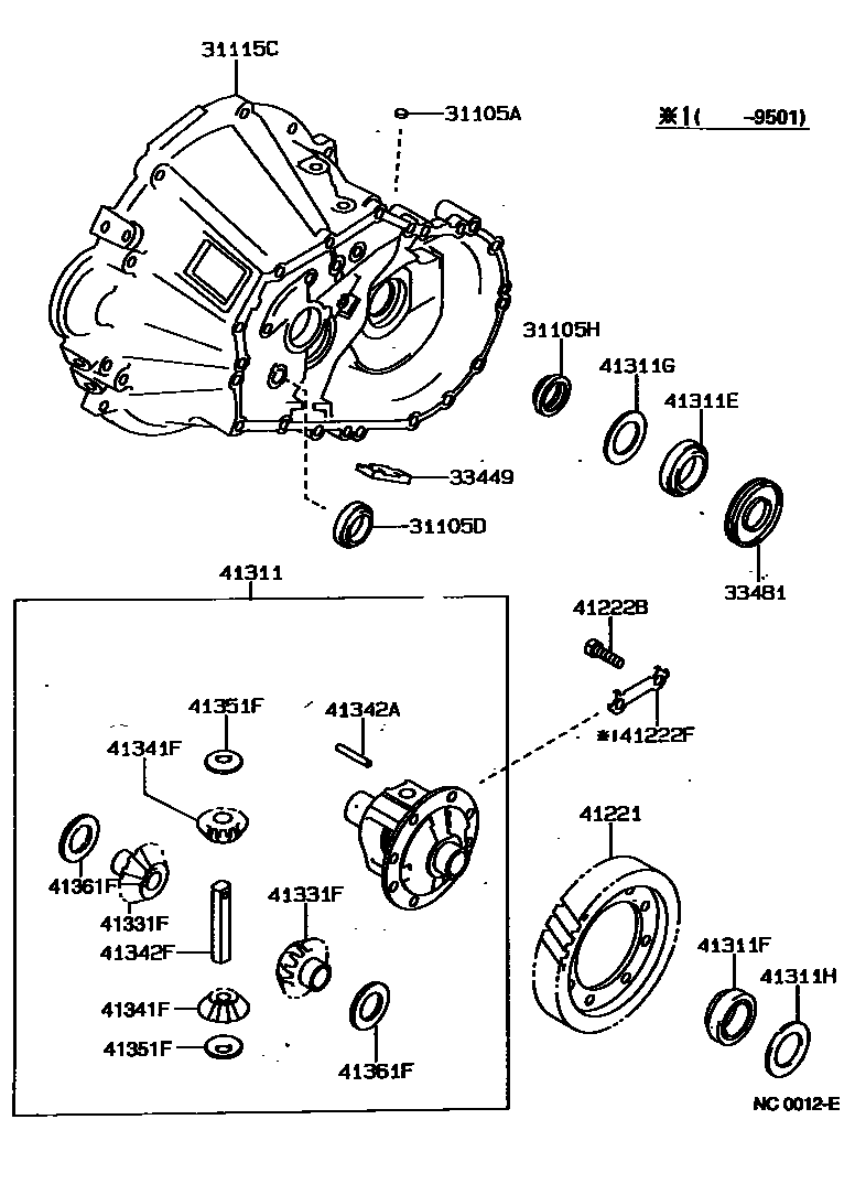 Parts diagram