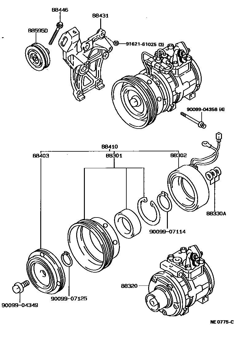 Parts diagram