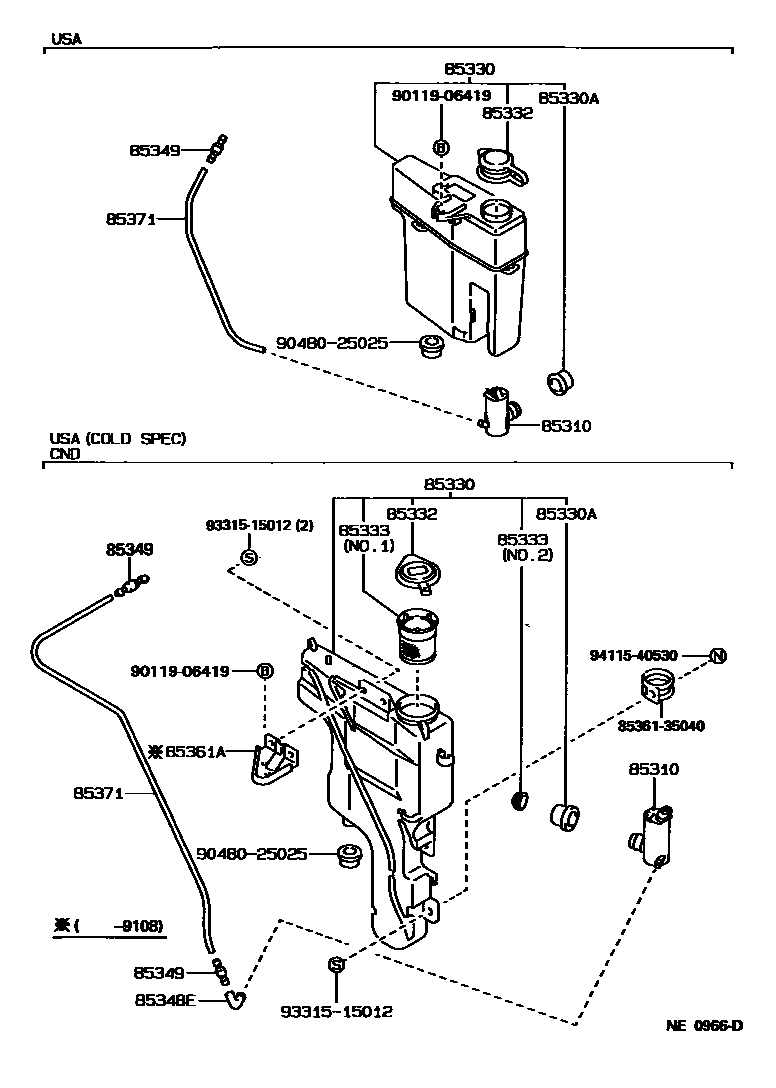 Parts diagram