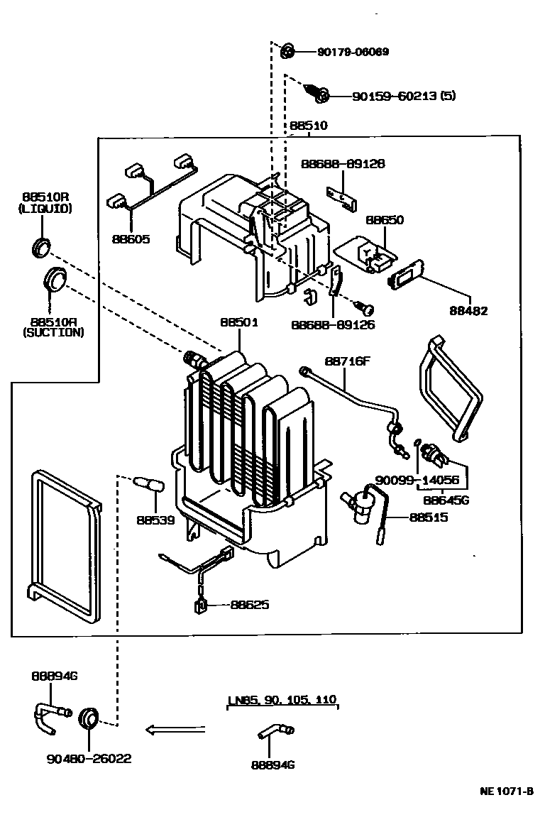 Parts diagram