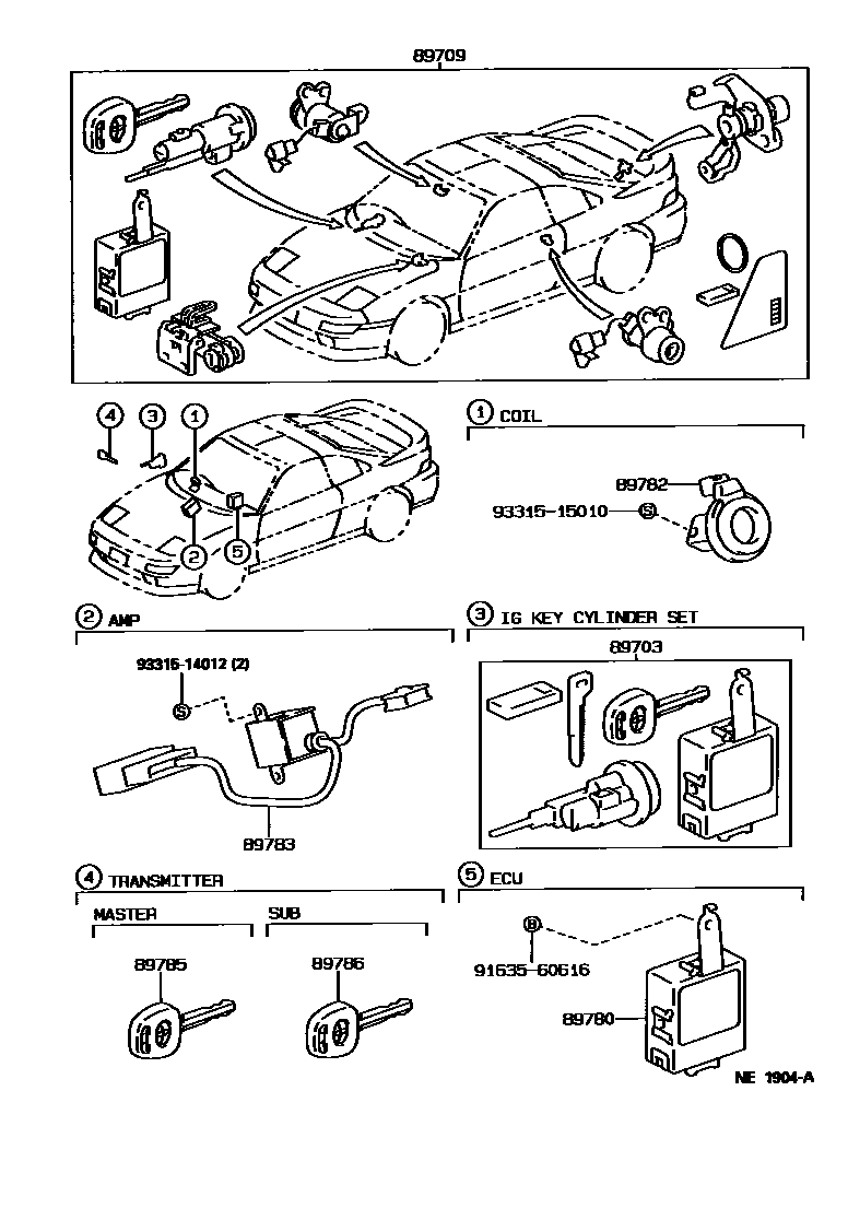 Parts diagram