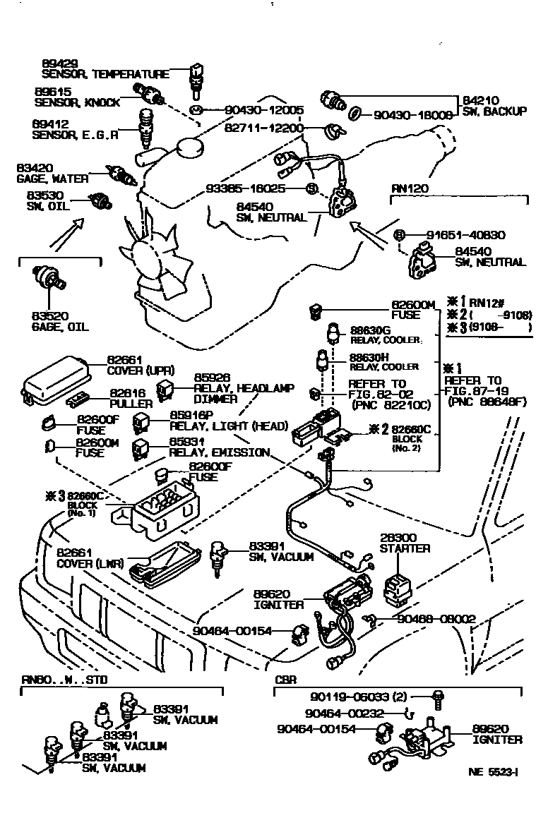 Parts diagram