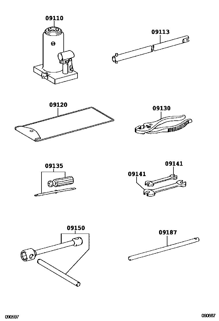 Parts diagram