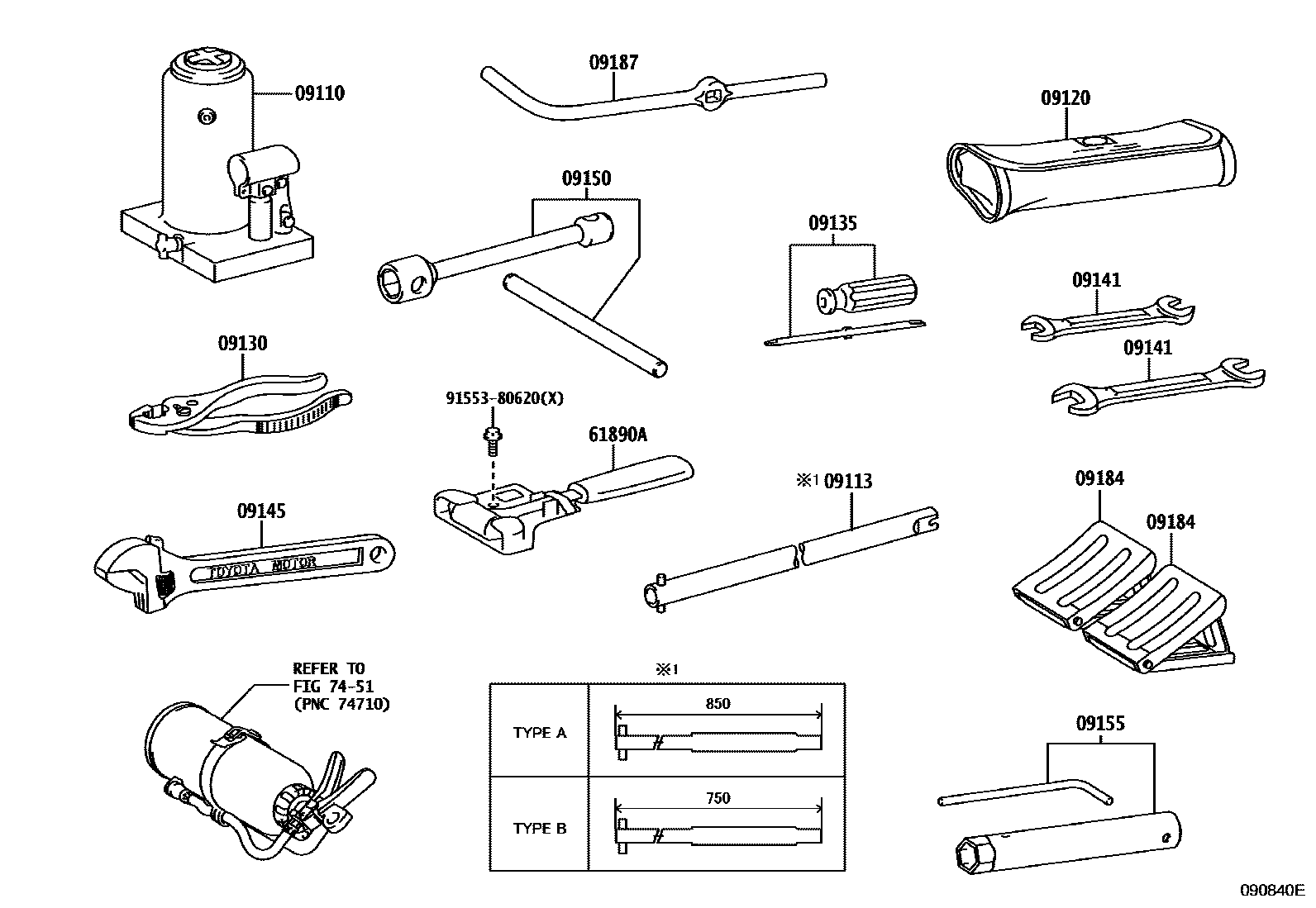 Parts diagram