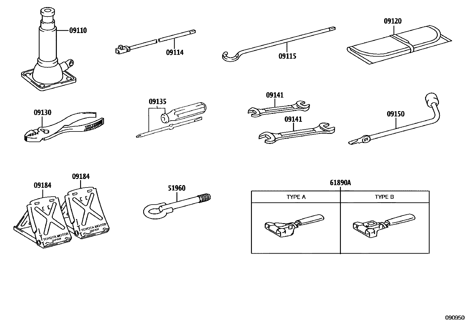 Parts diagram