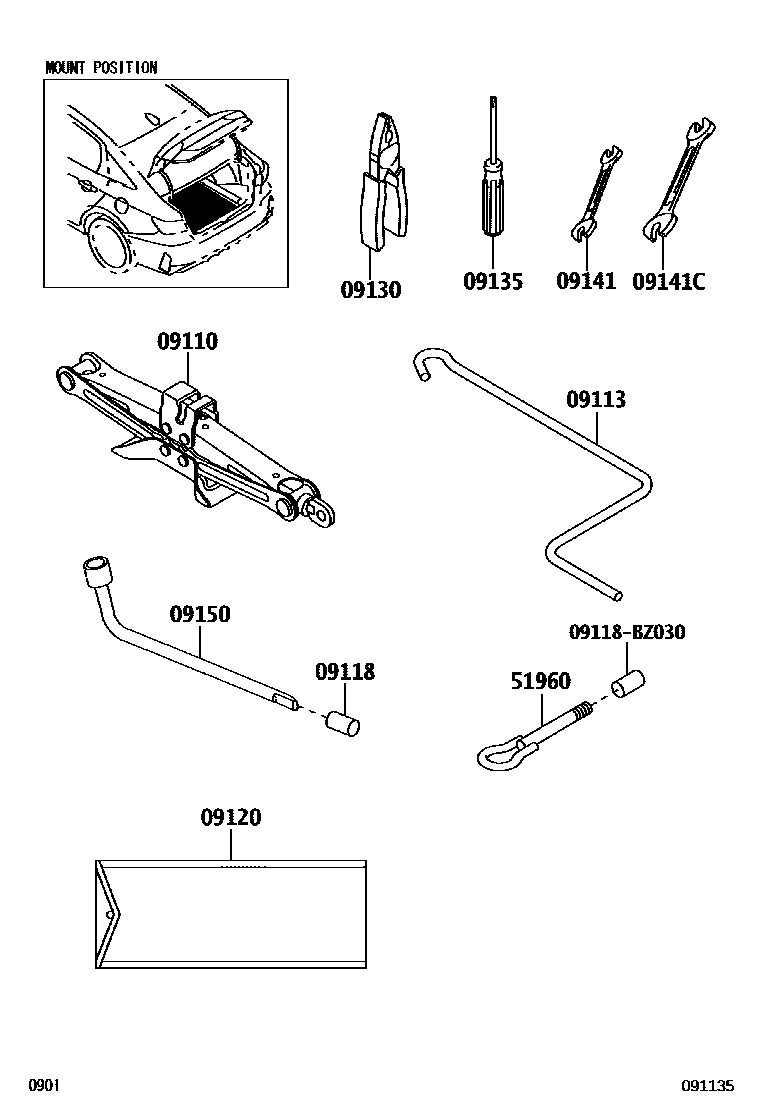 Parts diagram