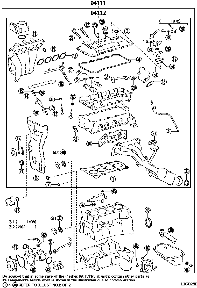 Parts diagram