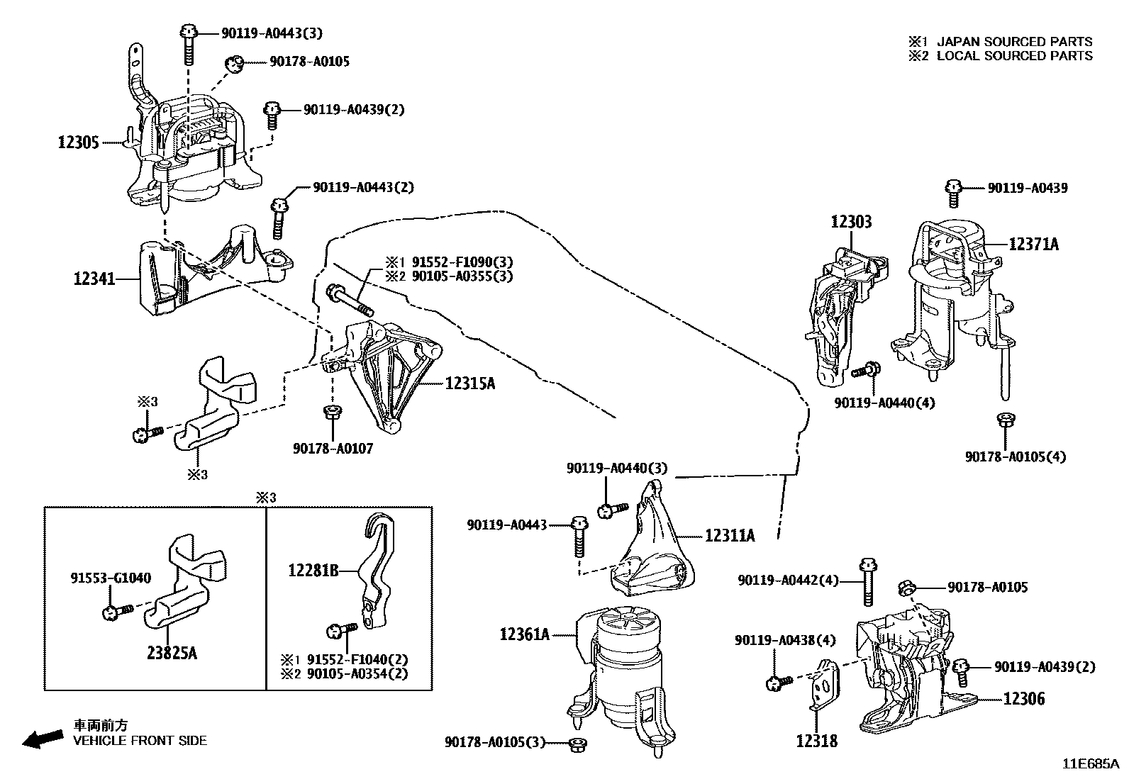 Parts diagram