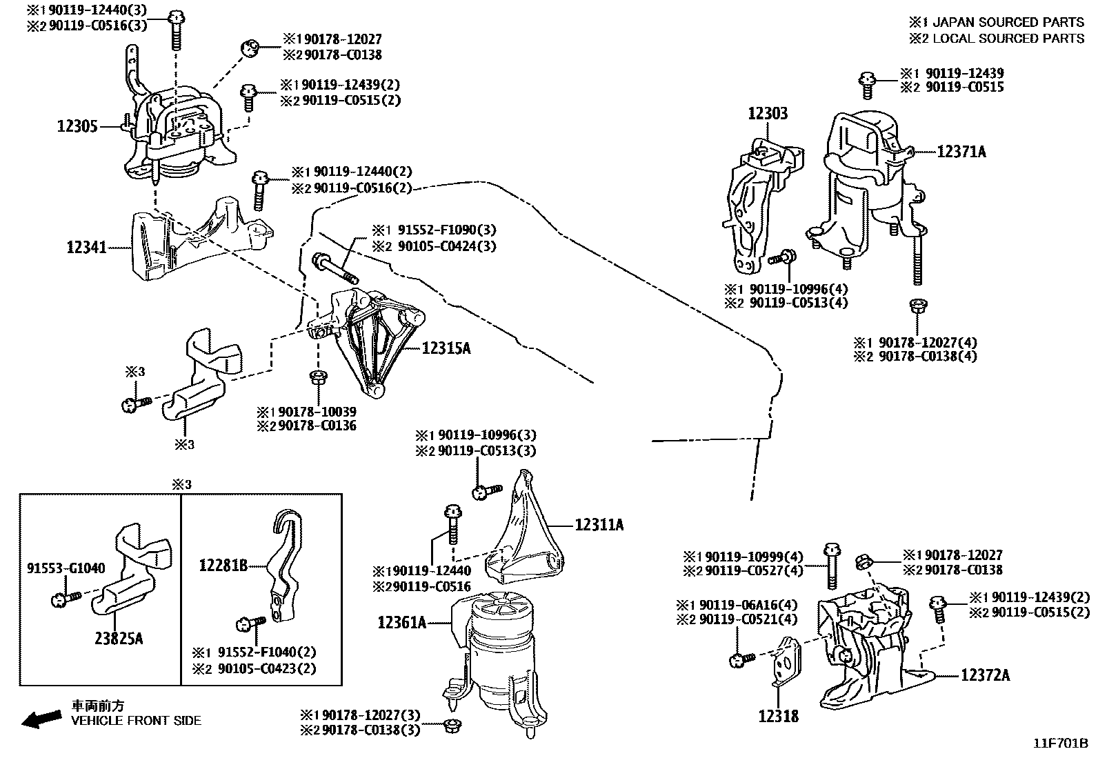 Parts diagram