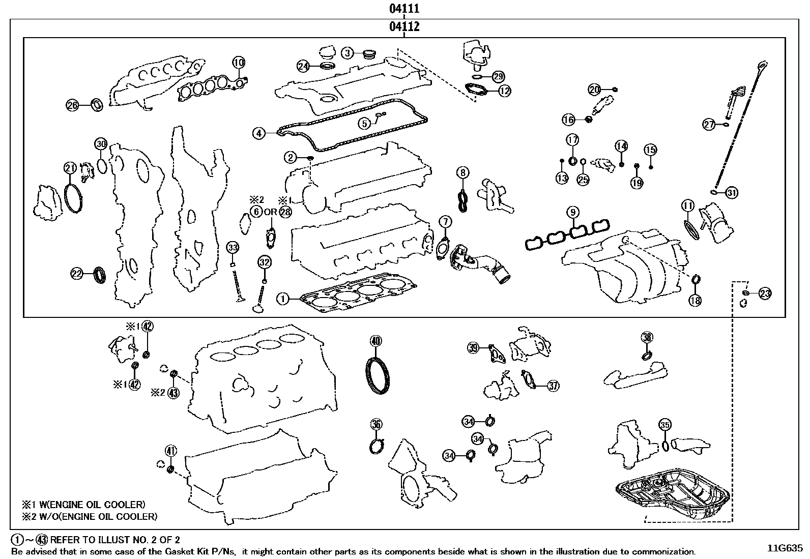 Parts diagram