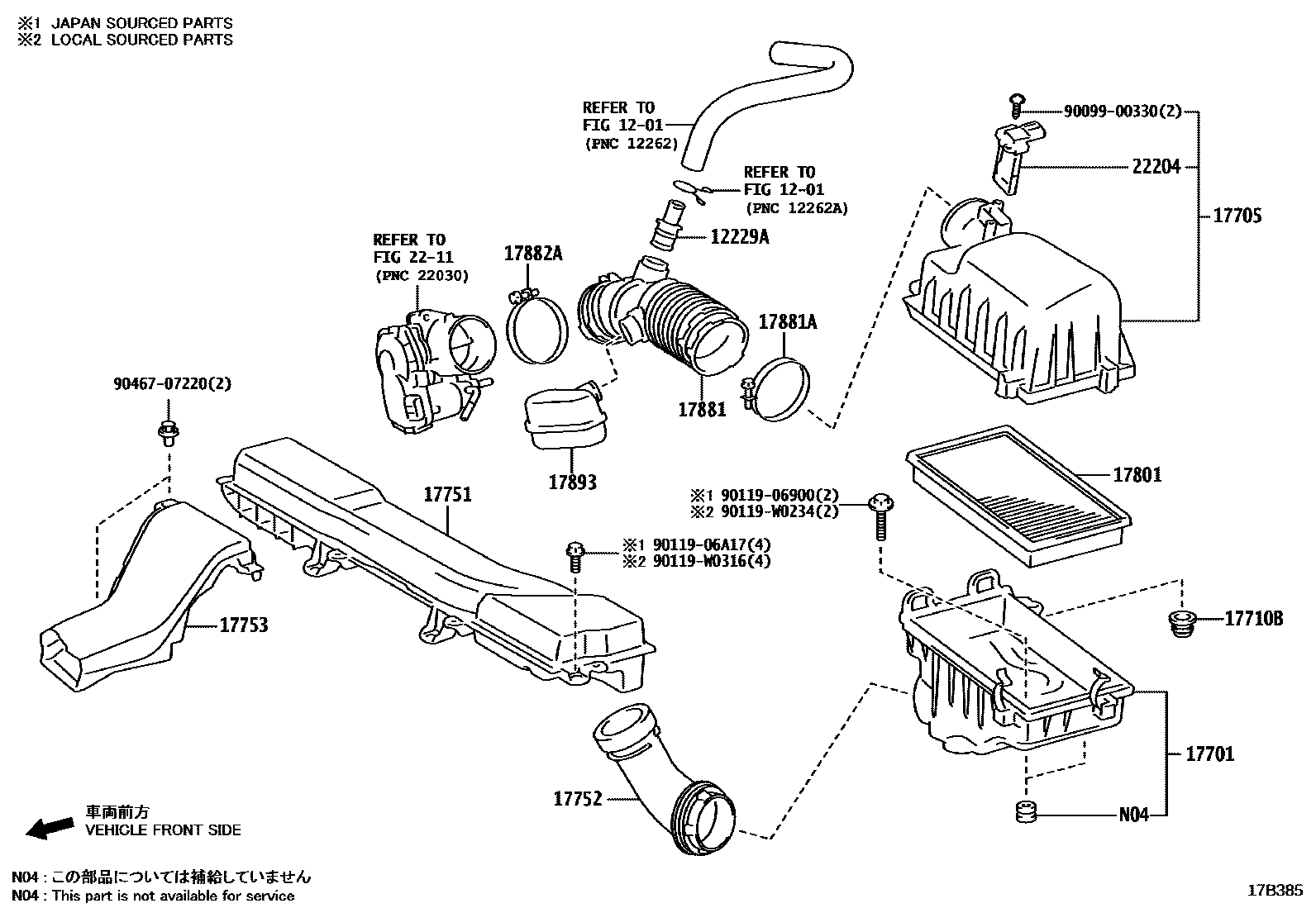 Parts diagram