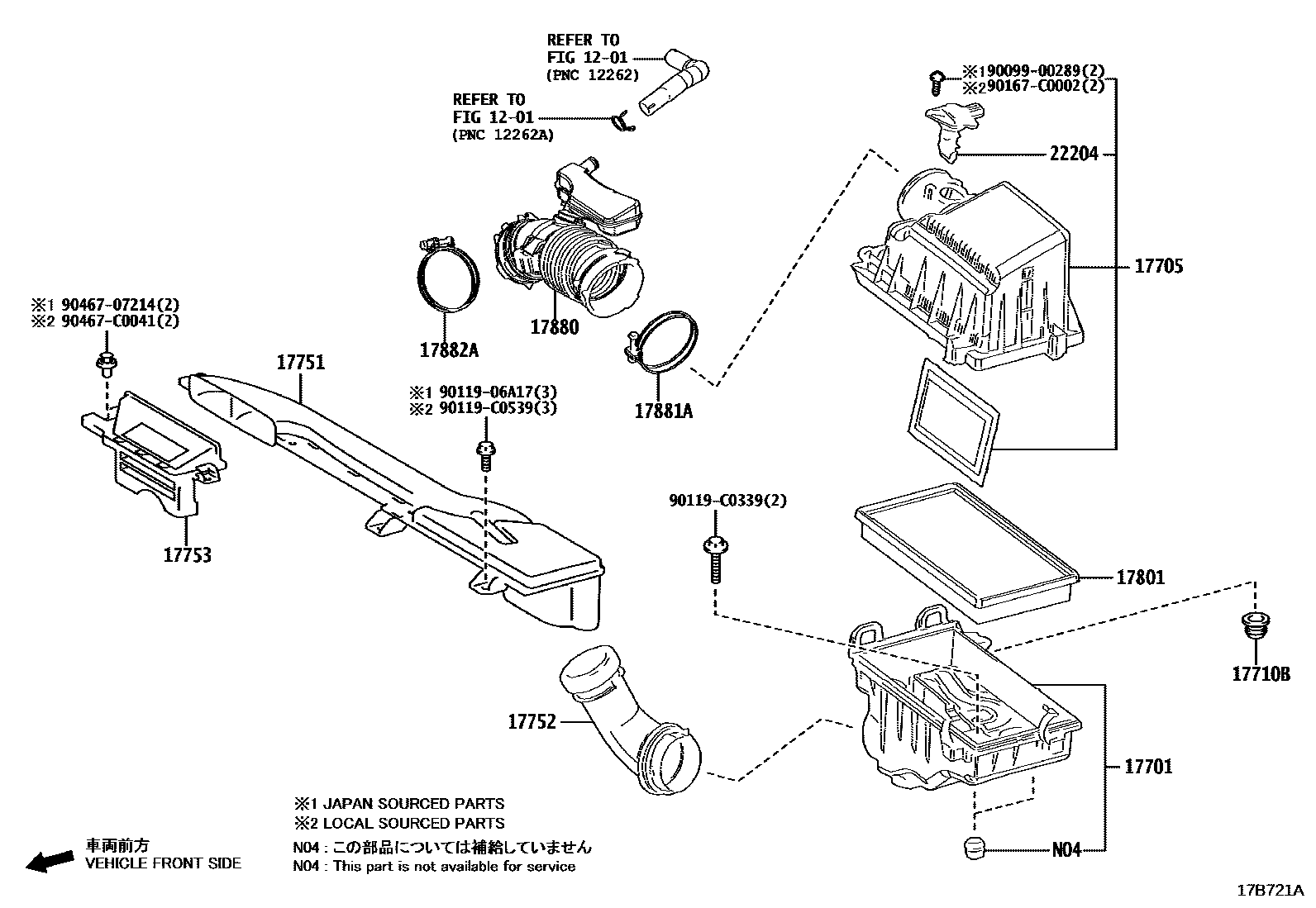 Parts diagram
