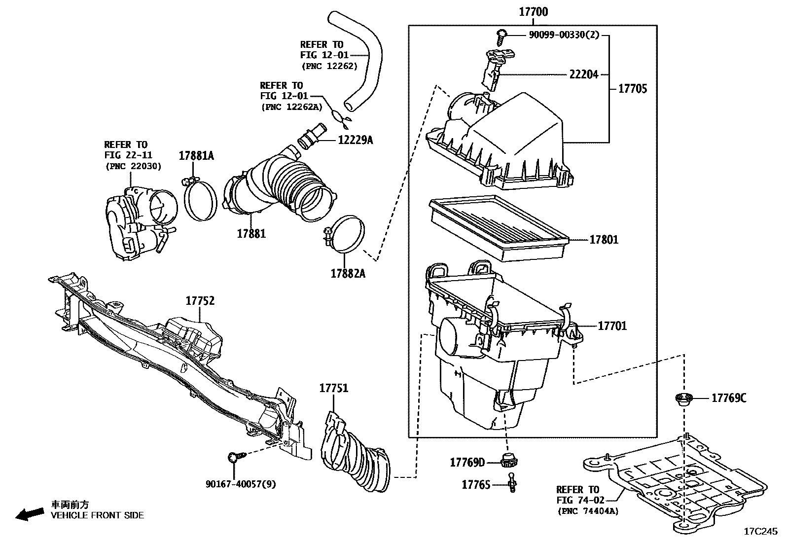 Parts diagram