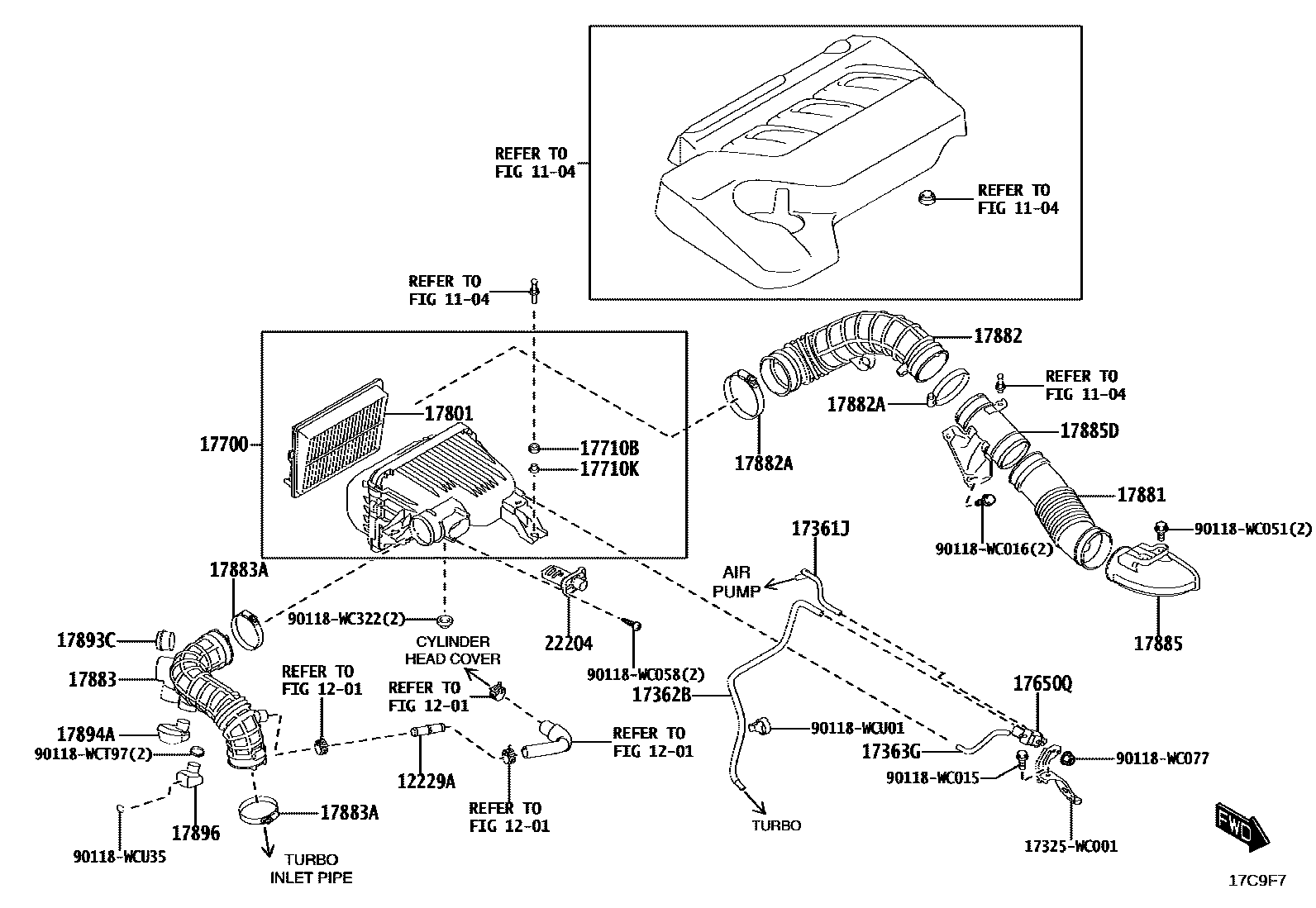 Parts diagram
