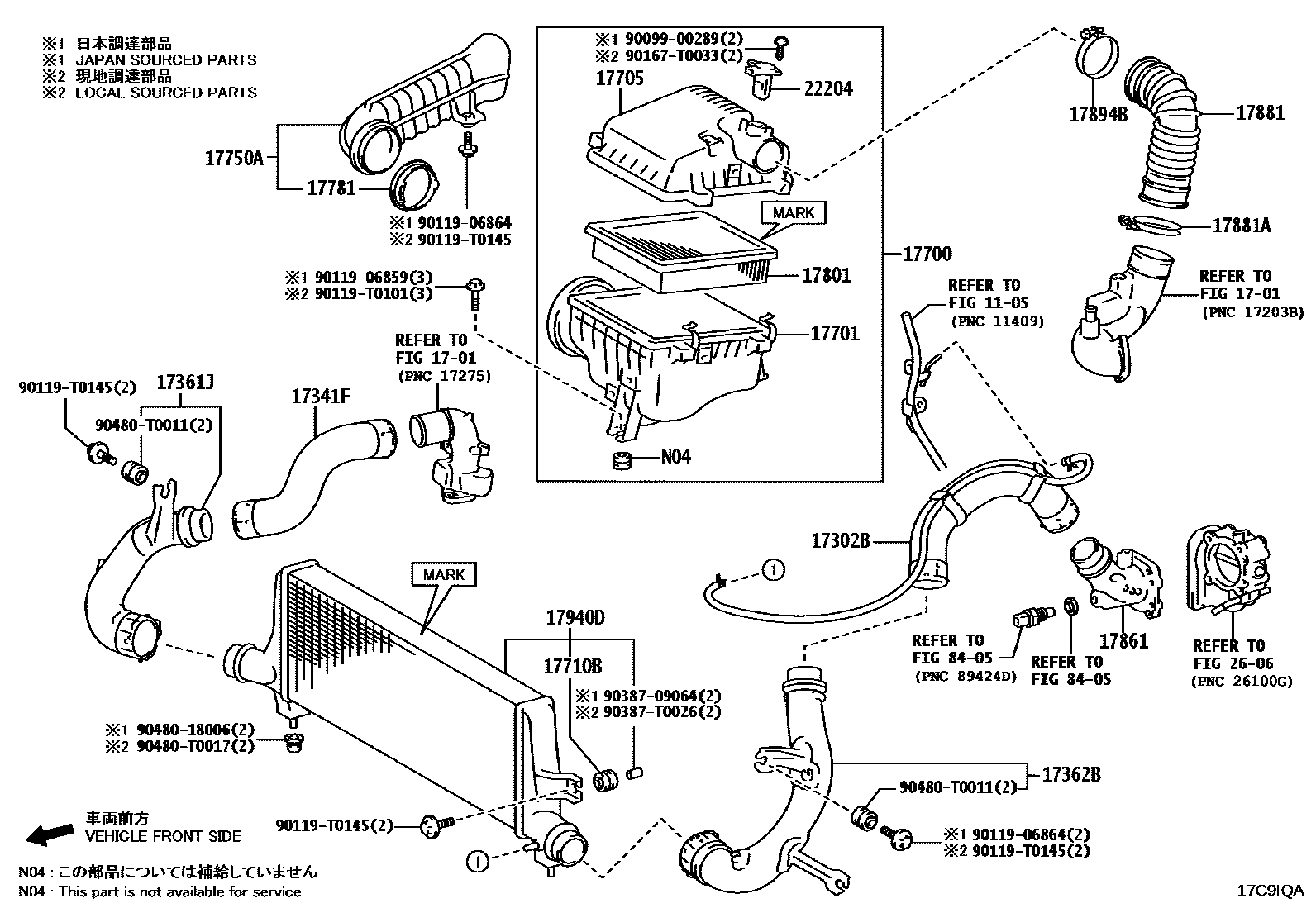 Parts diagram