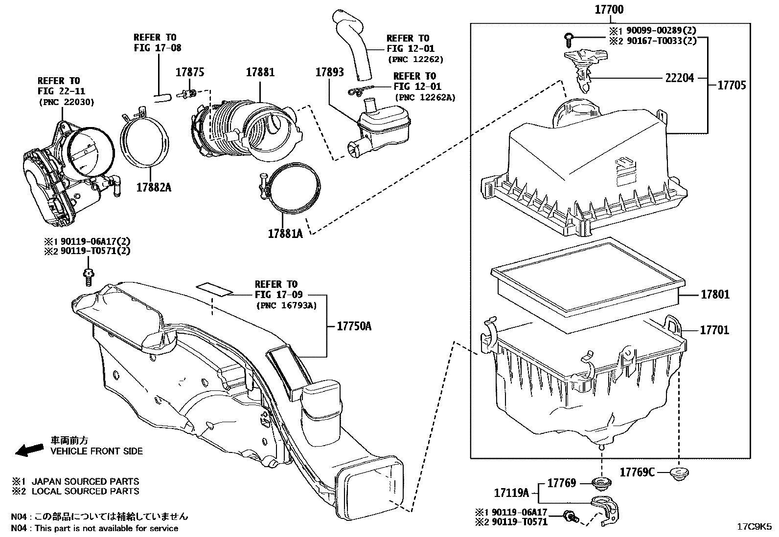 Parts diagram