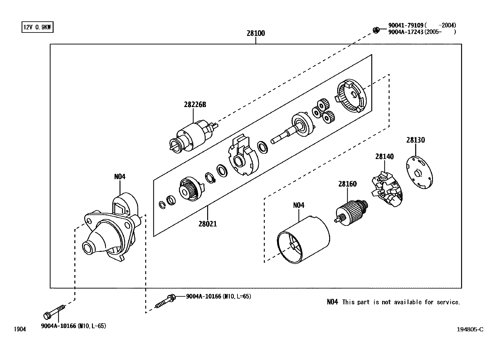 Parts diagram