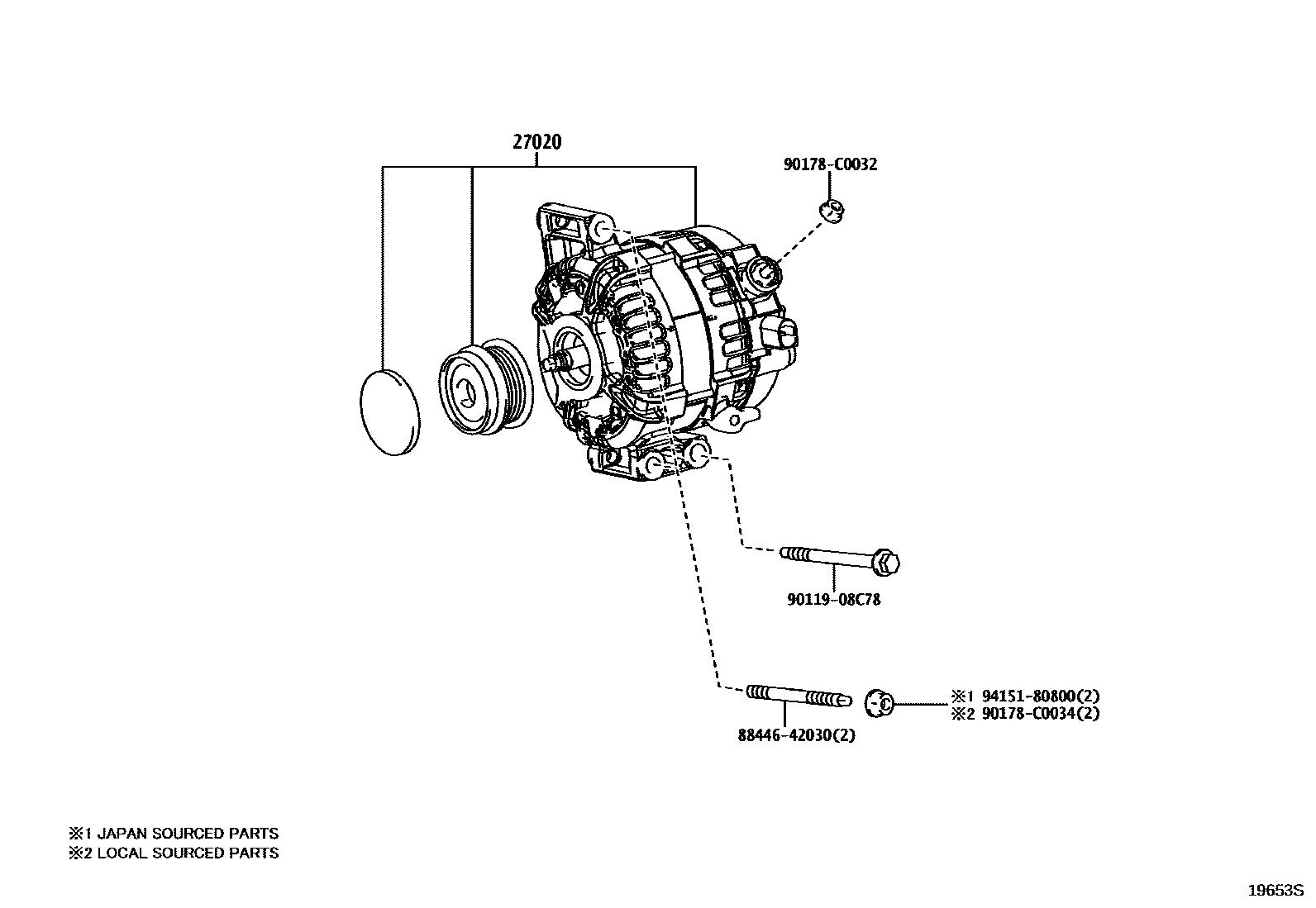 Parts diagram