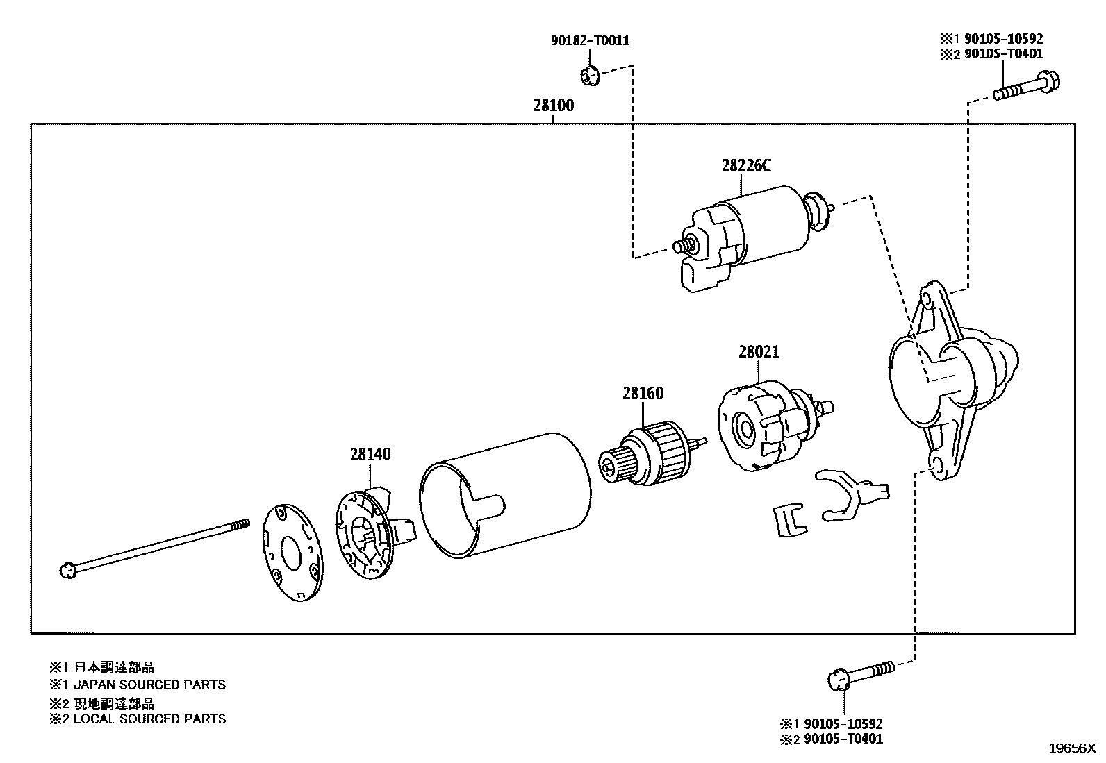 Parts diagram