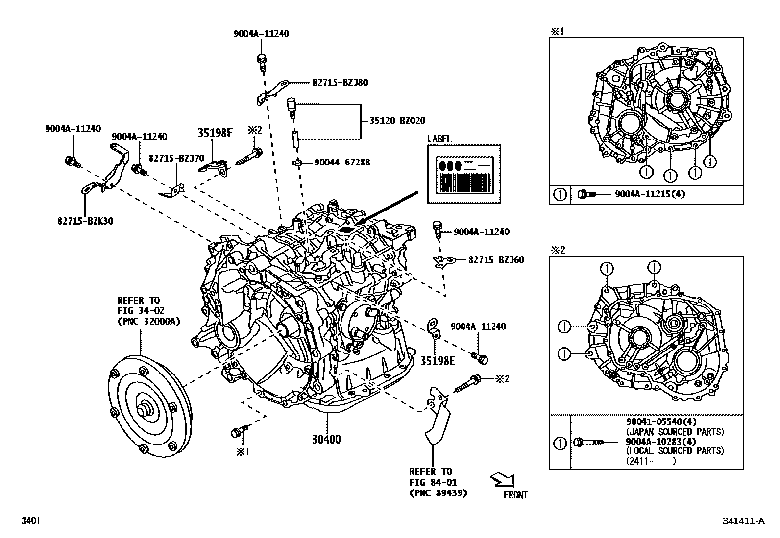 Parts diagram